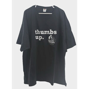 Thumbs up. Planet Fitness Gym Men's T-Shirt Black Size 4XL Unisex NWOT *READ...